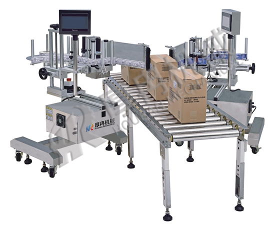 紙箱側(cè)面貼標(biāo)機